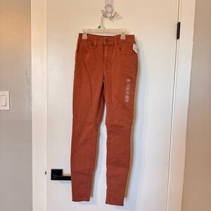 Maurice’s M Jeans Women's Rust skinny stretch pants XS NWT